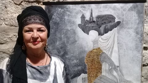 Ирина Балева: свою выставку батиков я посвящаю столетию Эстонской Республики